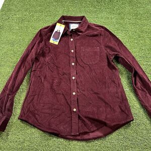 Jachs Girlfriend New York Size S Women’s Button Up Corduroy Long Sleeve NWT